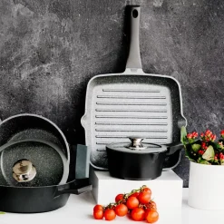 Patelnia grillowa DUKA GOTA COOK 28 cm aluminium