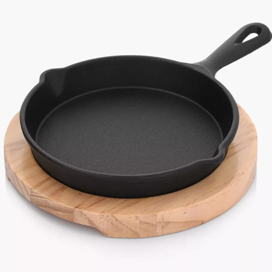 Patelnia z podstawką DUKA MUSN 14 cm żeliwna
