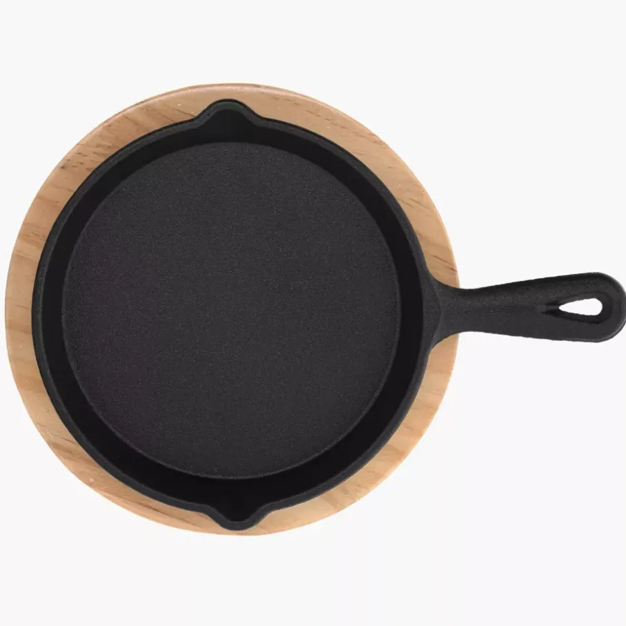 Patelnia z podstawką DUKA MUSN 14 cm żeliwna