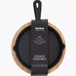 Patelnia z podstawką DUKA MUSN 14 cm żeliwna