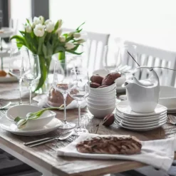Półmisek DUKA TIME biały porcelana
