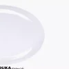 Półmisek owalny pełny DUKA FELICIA biały porcelana