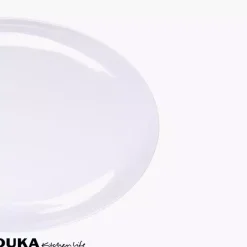 Półmisek owalny pełny DUKA FELICIA biały porcelana