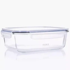 Pojemnik na żywność lunchbox DUKA KITCHEN 1500 ml szkło