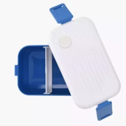 Pojemnik na żywność lunchbox DUKA MINI 800 ml niebieski tworzywo