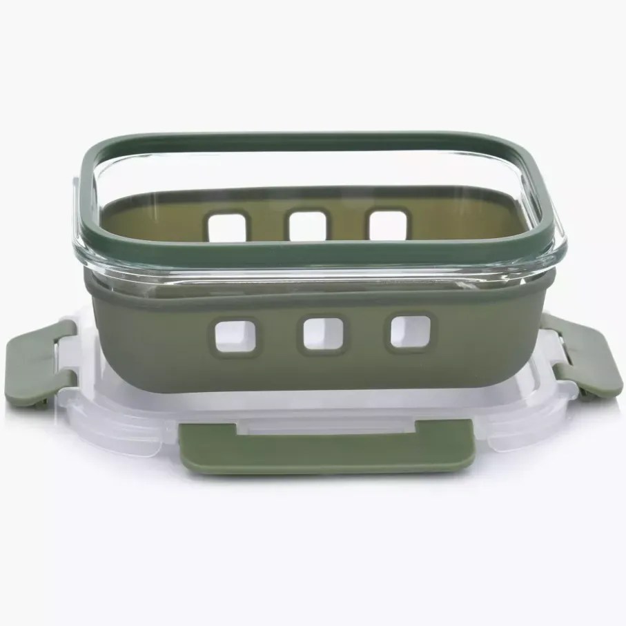 Pojemnik na żywność lunchbox DUKA IDEAL LUNCH 640 ml szklany