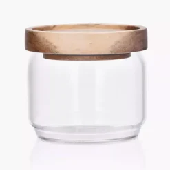 Pojemnik słój kuchenny DUKA RUNE 340 ml transparentny szkło