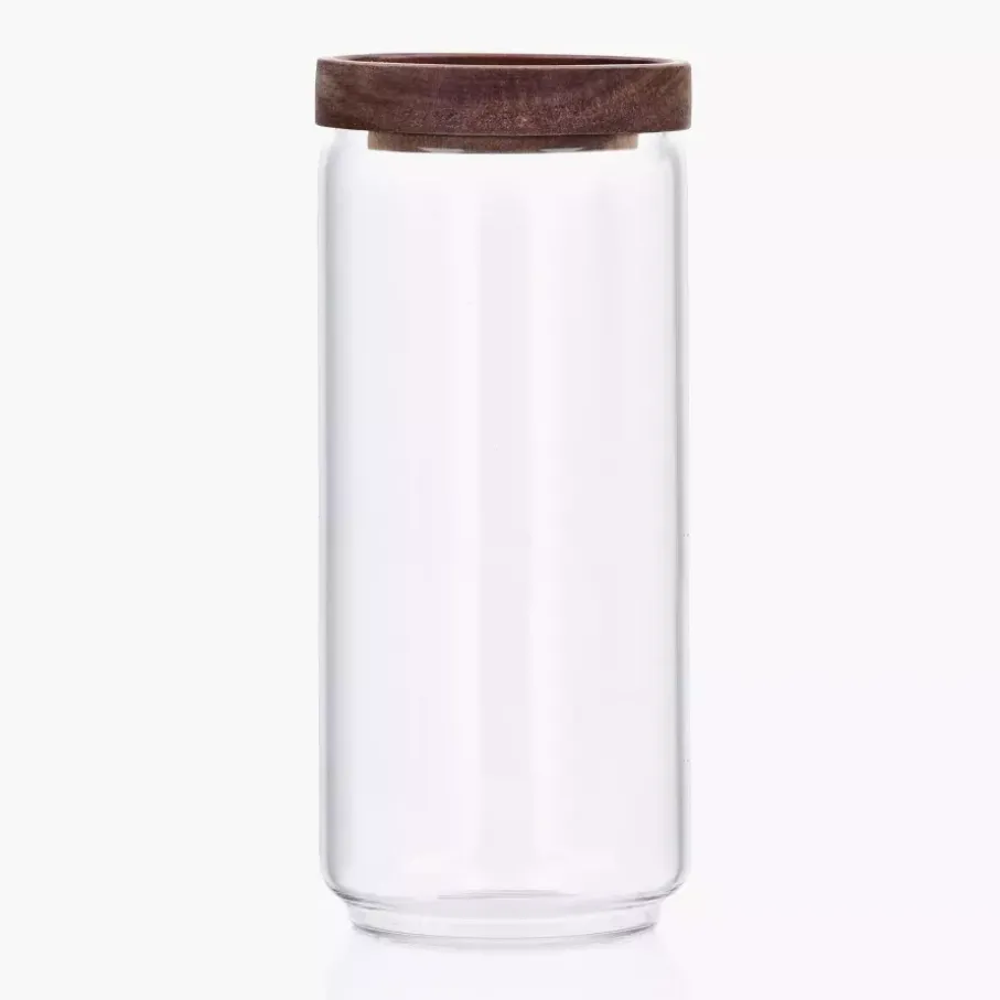 Pojemnik słój kuchenny DUKA RUNE 1300 ml transparentny szkło