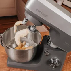 Robot kuchenny planetarny CONCEPT DOUGH EXPERT 1900W srebrno-czarny