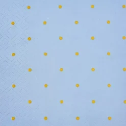 Serwetki papierowe PAW Golden Dots 33x33 cm 20 szt niebieskie