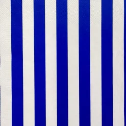 Serwetki w paski DUKA RANDIG 33x33 cm białe niebieskie