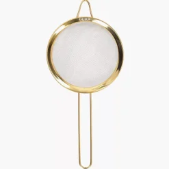 Sitko kuchenne DUKA GULD 9 cm złote stalowe