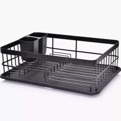 Suszarka do naczyń DUKA FINT 40x31x14 cm czarna stal