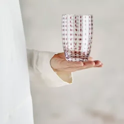 Szklanka 350ml zestaw 4 szt. BLOOMINGVILLE BRINLEY brązowa