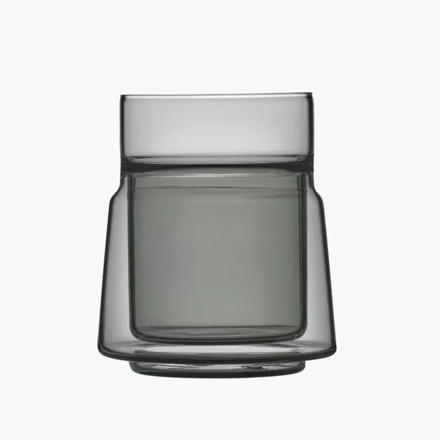 Szklanka z podwójną ścianką JACOB JENSEN 210 ml czarna