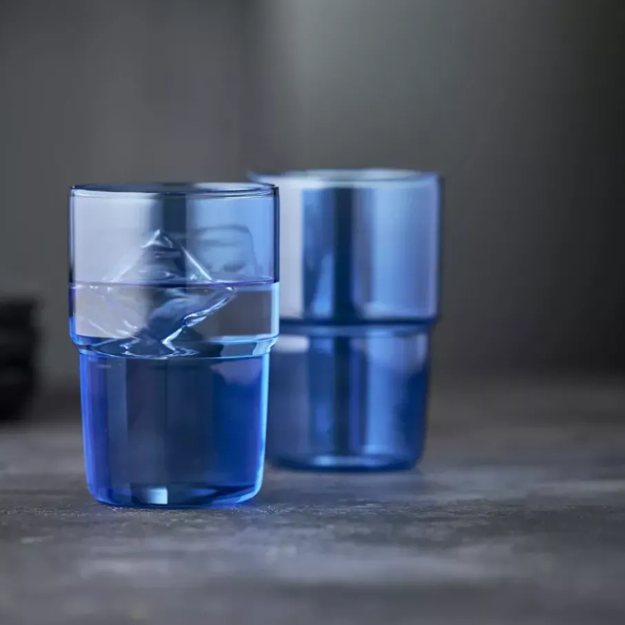 Szklanki do napojów LYNGBY TORINO 400 ml 2 szt. niebieskie
