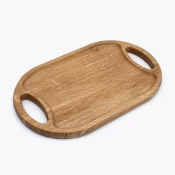 Taca do serwowania DUKA EK 40x24 cm drewniana dębowa