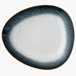 Talerz głęboki bulionówka ze spodkiem DUKA TIME DIM 450 ml porcelanowy