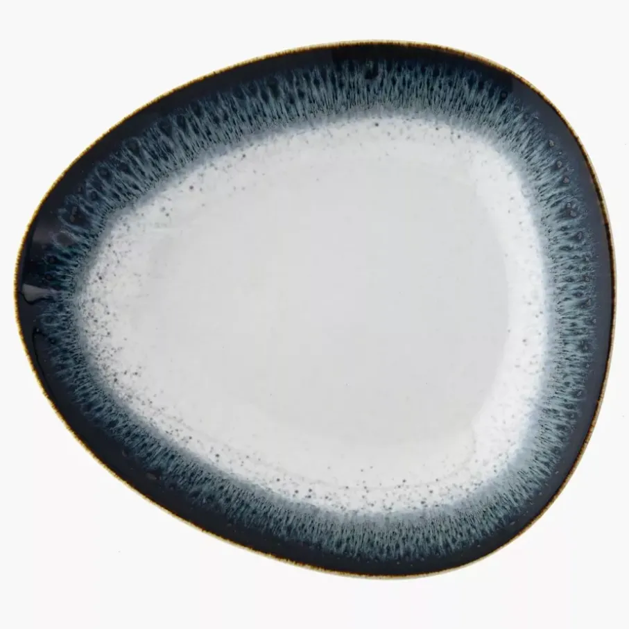Talerz głęboki bulionówka ze spodkiem DUKA TIME DIM 450 ml porcelanowy