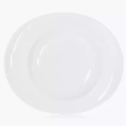 Talerz głęboki DUKA TIME 22 cm biały porcelana