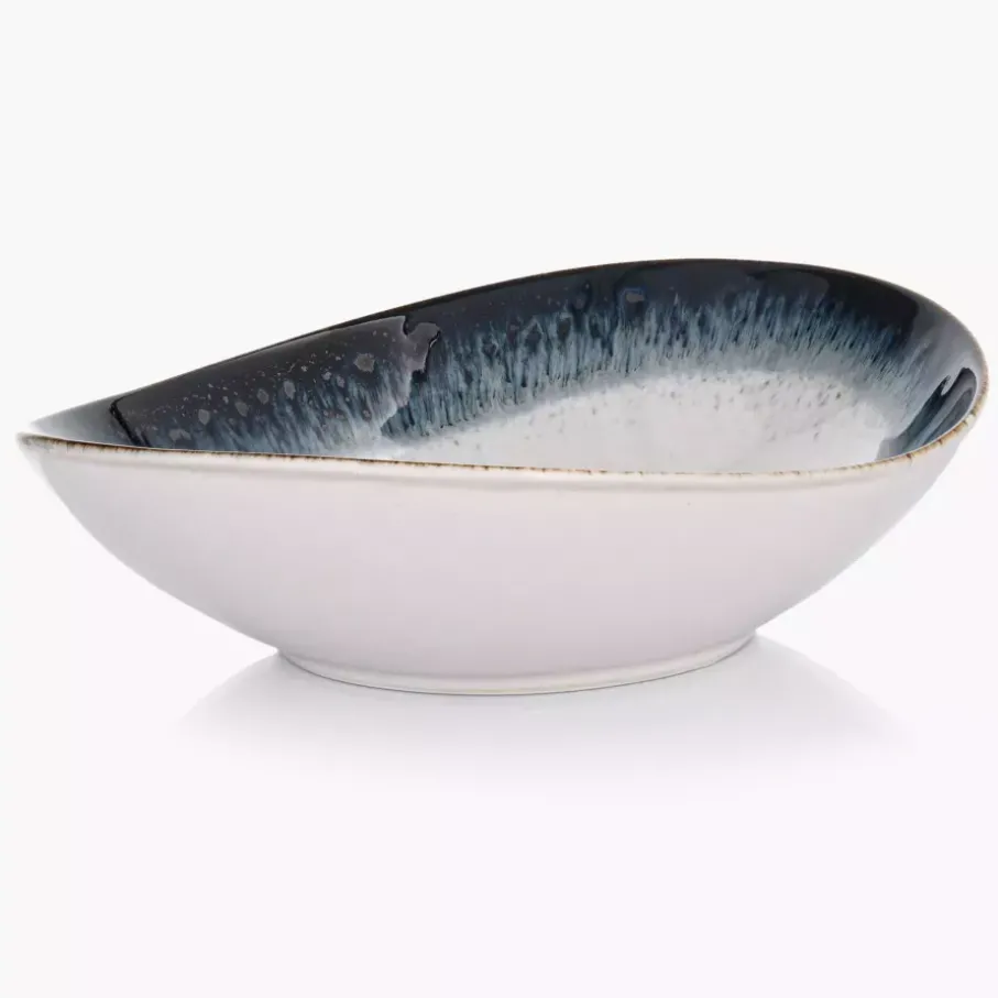 Talerz głęboki DUKA TIME DIM 22 cm wielokolorowy porcelanowy