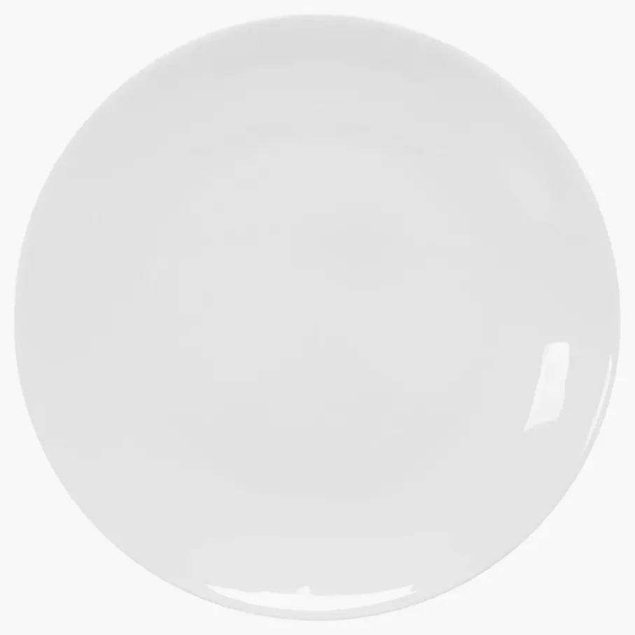 Talerz śniadaniowy DUKA FELICIA MODERN 19 cm biały porcelana
