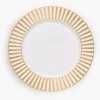 Talerz śniadaniowy DUKA GOLD 20 cm porcelanowy