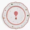 Talerz świąteczny balon DUKA LYCKLIG 20 cm porcelanowy