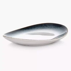 Talerzyk talerz deserowy DUKA TIME DIM 15x13 cm wielokolorowy porcelanowy