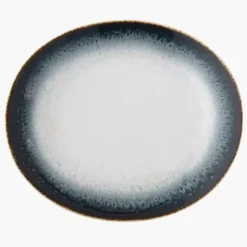 Talerzyk talerz deserowy DUKA TIME DIM 15x13 cm wielokolorowy porcelanowy