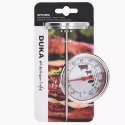 Termometr kuchenny do mięsa DUKA KITCHEN srebrny stalowy