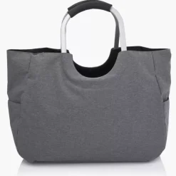 Torba na zakupy DUKA PASE HALLAND 42x25x50 cm szara