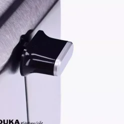 Toster opiekacz do kanapek dwukomorowy czarny DUKA BOSSE