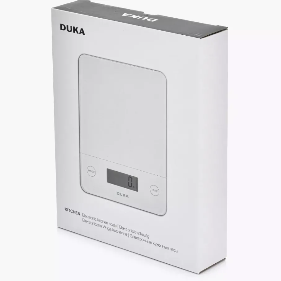 Waga kuchenna elektroniczna DUKA KITCHEN biała