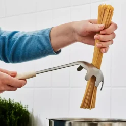 Łyżka do makaronu spaghetti GASTROMAX stal nierdzewna
