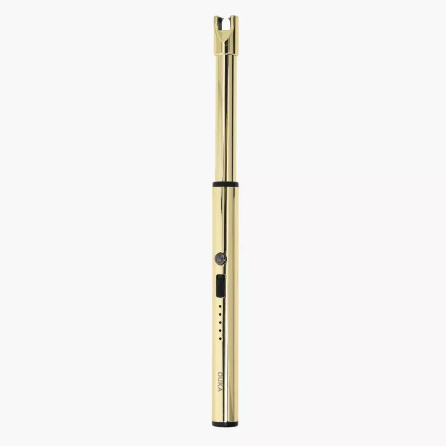 Zapalarka zapalniczka plazmowa USB DUKA SHINE 23 cm złota