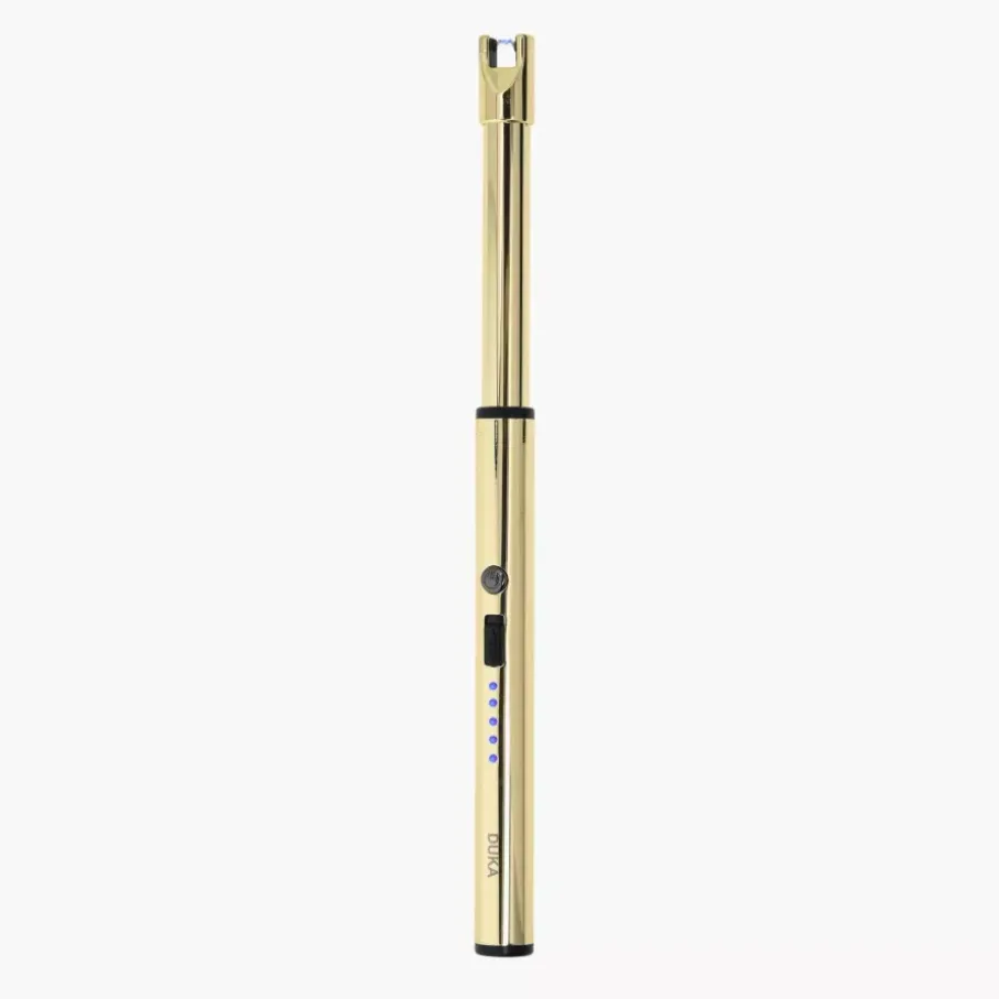 Zapalarka zapalniczka plazmowa USB DUKA SHINE 23 cm złota