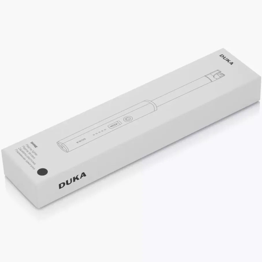 Zapalarka zapalniczka plazmowa USB DUKA SHINE 23 cm czarna