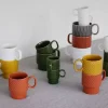 Zestaw 4 filiżanek do espresso SAGAFORM COFFE & MORE biały