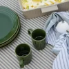 Zestaw 4 filiżanek do espresso SAGAFORM COFFE & MORE zielony