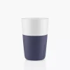 Zestaw 2 filiżanek do latte EVASOLO 360ml Fiolet