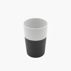 Zestaw 2 filiżanek do latte EVASOLO 360ml Carbon Black