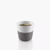 Zestaw 2 filiżanek do Lungo EVASOLO 230ml Elephant Grey