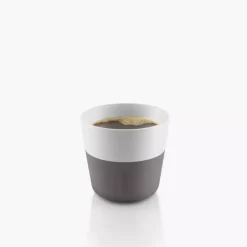 Zestaw 2 filiżanek do Lungo EVASOLO 230ml Elephant Grey