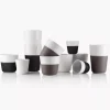 Zestaw 2 filiżanek do Lungo EVASOLO 230ml Carbon Black