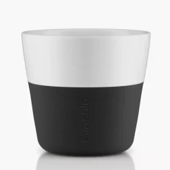 Zestaw 2 filiżanek do Lungo EVASOLO 230ml Carbon Black