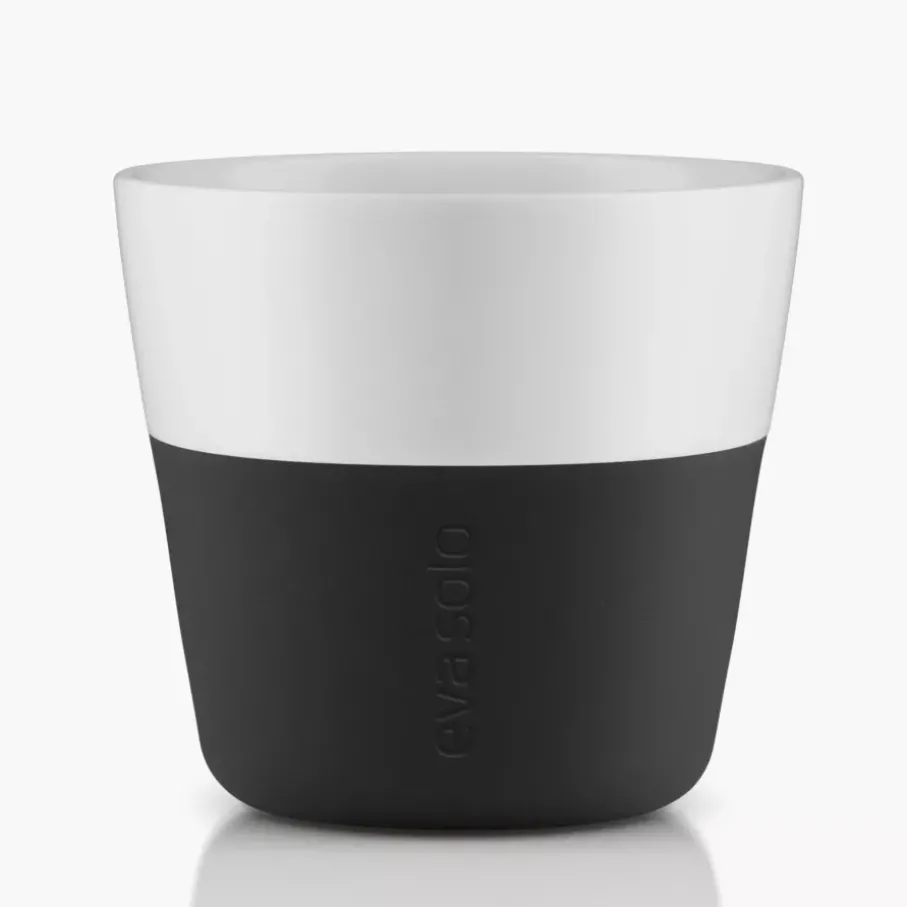 Zestaw 2 filiżanek do Lungo EVASOLO 230ml Carbon Black