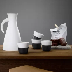 Zestaw 2 filiżanek do Lungo EVASOLO 230ml Carbon Black