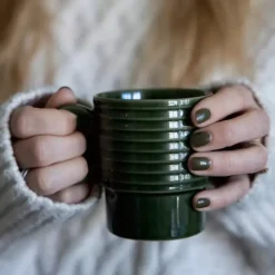 Zestaw 2 kubków 300ml SAGAFORM COFFE & MORE zielony