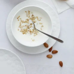 Zestaw śniadaniowy różyczki DUKA SARA 12 elementów porcelana